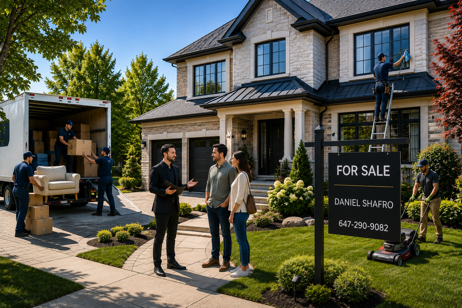 GTA home listed and sold quickly